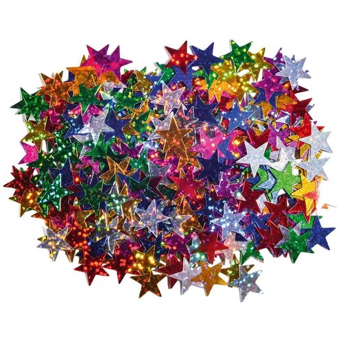 Crafty ruby, kraft konfete, zvezdice, 15 x 15mm, 14g ( 137001 ) Slike