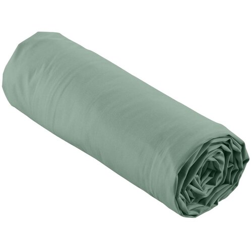 Douceur d int&amp;eacute;rieur Zelena napenjalna rjuha iz bombažnega perkala 160x200 cm Percaline &amp;ndash; Slike