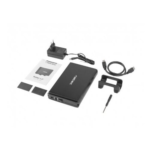  Hino, hdd spoljno kući&amp;scaron;te 3.5&amp;quot;, sata iii, usb 3.0, aluminijum Slike