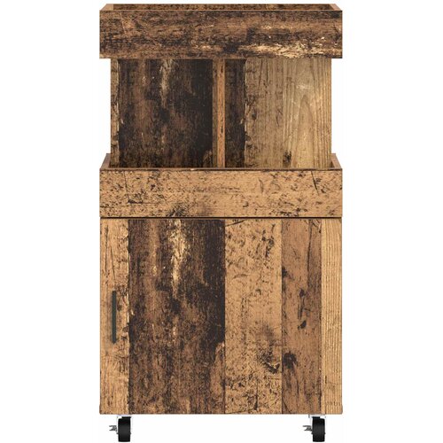  kolica Drvo hrasta 50 x 41 x 89 cm Konstruirano drvo Slike