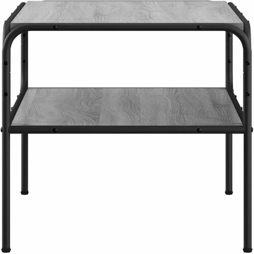  Bocni stol Siva Sonoma 100 x 50 x 46 cm Konstruirano drvo - Siva Sonoma 51 x 50 x 45 cm Slike