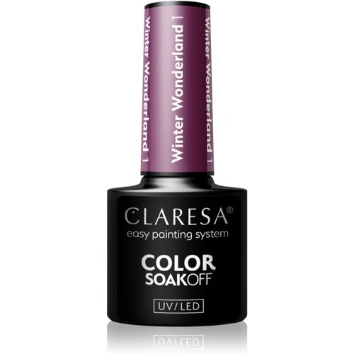 Claresa SoakOff UV/LED Color Winter Wonderland gel lak za nokte nijansa 5 g Slike