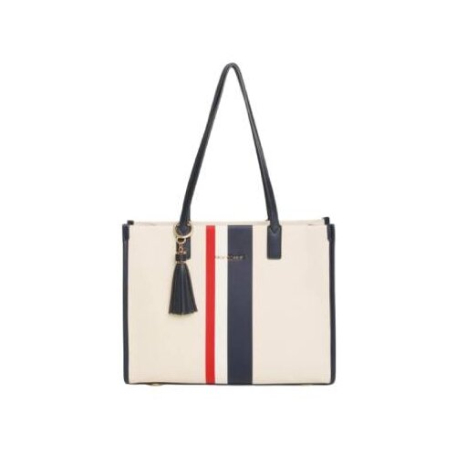 Fancy Metal Goods Ltd Alice Wheeler - Torba - Amalfi, Navy Stripe, Tote Cene