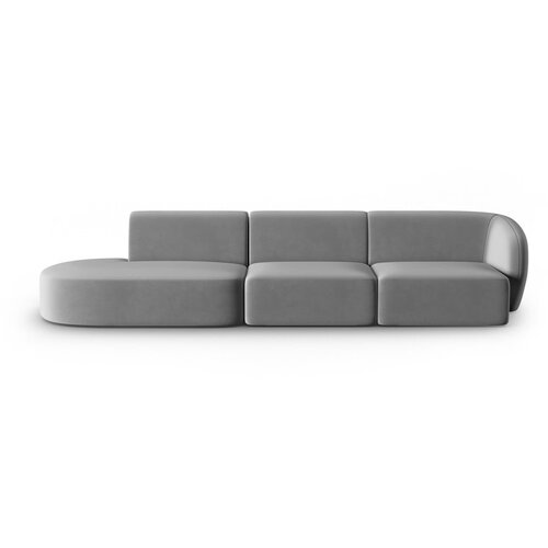 Milo Casa Siva bar&amp;scaron;unasti sofa s desnim kutom 311 cm Paolo &amp;ndash; Slike