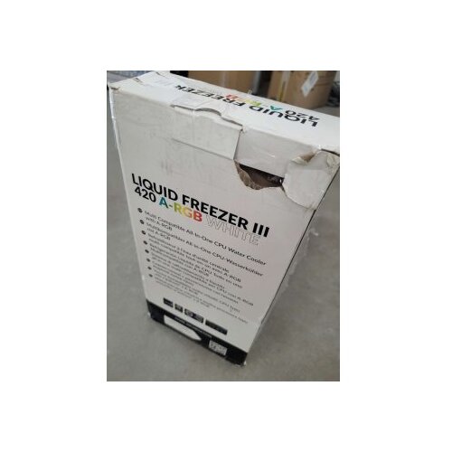 Arctic Liquid Freezer III 420 A-RGB White vodeno hlađenje ACFRE00153A OUTLET Cene