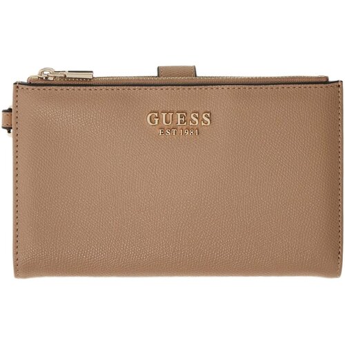 Guess Denarnice Amorette Slg Dbl Zip Organizer Bež Slike
