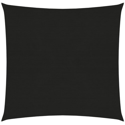 VidaXL Jedro za za&amp;scaron;titu od sunca 160 g/m&amp;sup2; crno 3,6 x 3,6 m HDPE Slike