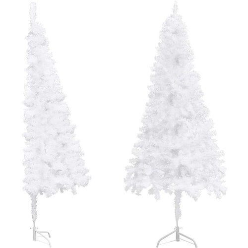  Umjetna božićna drvca PVC, Steel White Slike