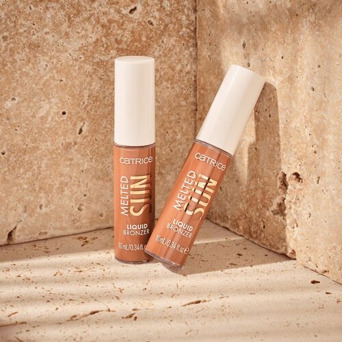 Catrice Melted Sun tekući bronzer s mat efektom nijansa 025 Beach Please 10 ml Slike