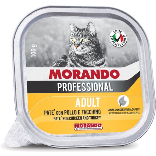 Morando Professional Cat Adult Pate piletina i puretina 100 g alu-pak Cene
