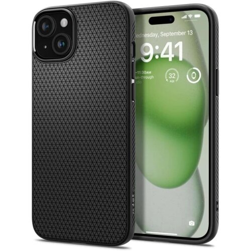Spigen LIQUID AIR maska za IPHONE 15 PLUS MATTE BLACK Cijene