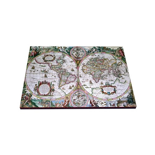 Customworks España magnet - antique maps, nova terrarum orbis Slike