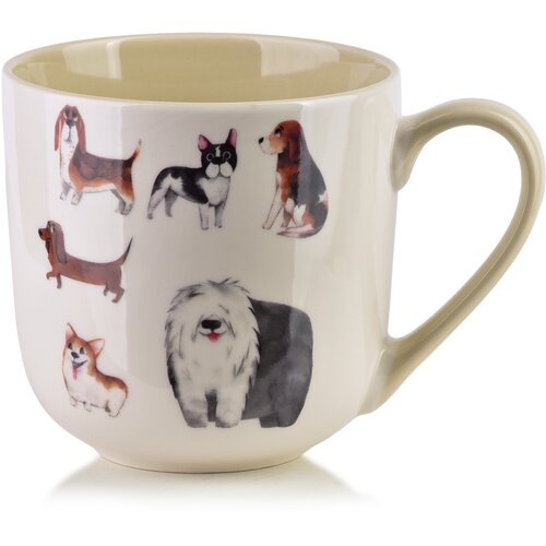 Mondex Skodelica porcelan Affekdesign Noah 9,5x13x9,5 rjava 1kos, (5000300846) Slike