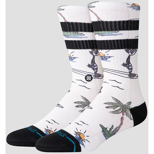Stance Kool Katz Surf Crew Socks canvas Cene