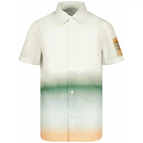VINGINO Košulja tamno zelena / narančasta / marelica / bijela
