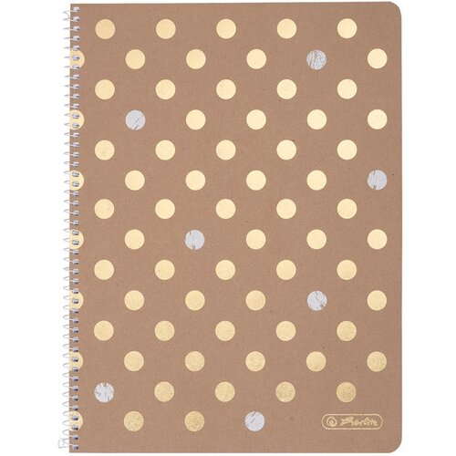 Blok KOLEGIJ A4 KARO 80L PURE GLAM HERLITZ 50021741 Slike