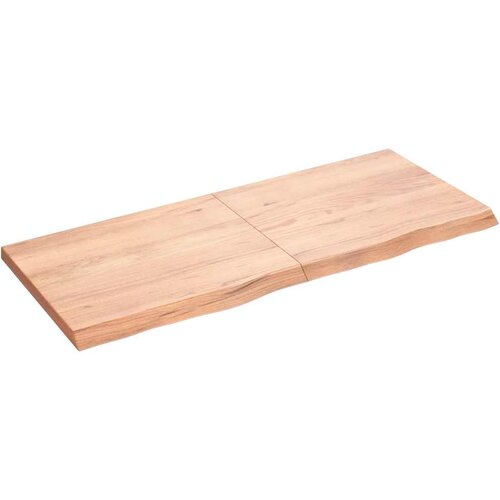 Stolna ploča svjetlosmeđa 120x50x(2-4) cm tretirana hrastovina Cijene