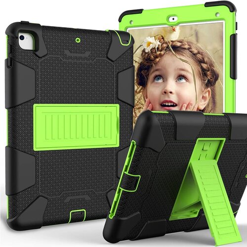 JTech Ohi&scaron;je za iPad 9,7" 2018 Armoured s stojalom Black, (22025352) Cene