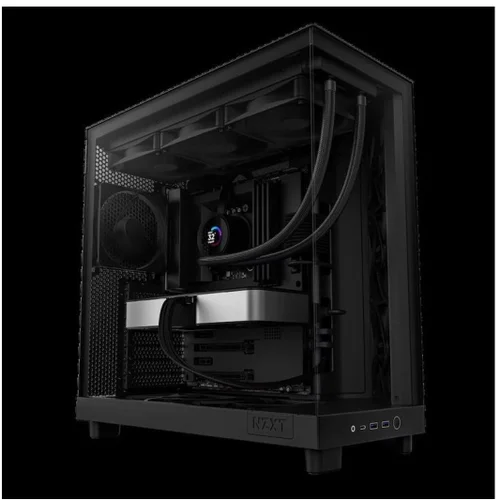 NZXT CASE H6 FLOW BLACK mini-ITX, Micro-ATX,...