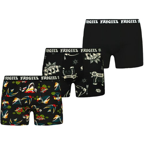 Frogies Men&amp;#039;s boxers Old school tattoo 3P Christmas Slike