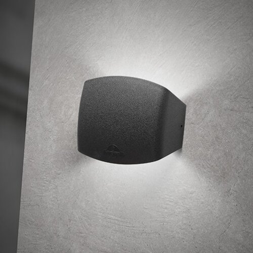 Fumagalli zidna lampa crna abram 150 cct 2700-4000-6500K IP55 R7s led 3.2W-sijalica uključena uz proizvod AB1.000.000.J1K Cene