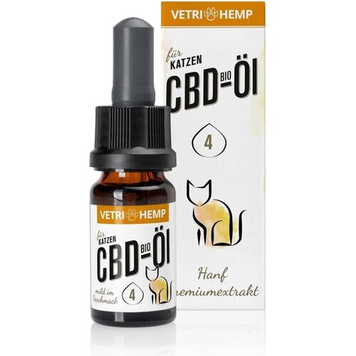 VETRIHEMP CBD ulje za mačke 4 Bio - 10 ml Cijene