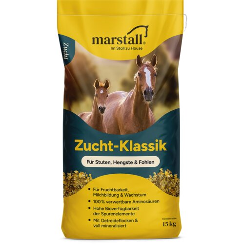 Marstall Krma za vzrejo &amp;quot;Zucht-Klassik&amp;quot; - 15 kg Slike