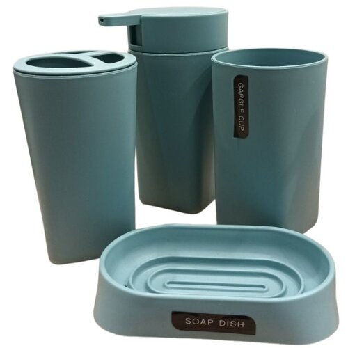 Dekordom set za kupatilo basic 1/4 - blue - N11 Cene