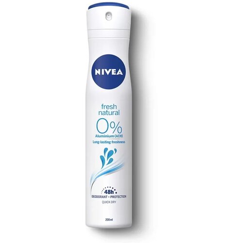 Nivea Ženski dezodorans Fresh Natural 81619, 200ml Cene