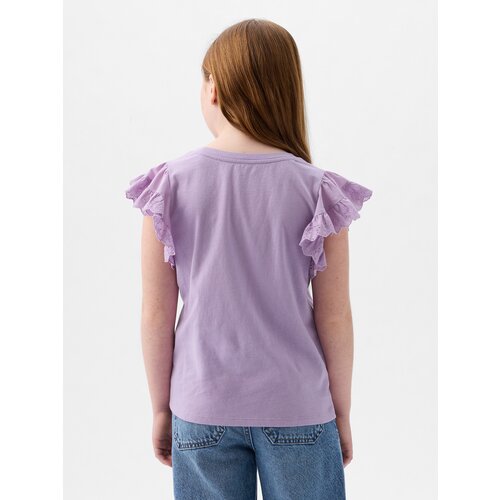 GAP Kids' T-shirt with ruffles - Girls Cene