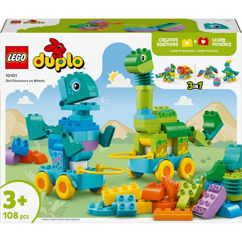 Lego 3u1 Dinosaurusi na točkovima (10451) Slike