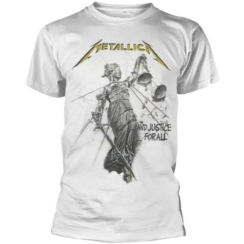 Metallica Košulja And Justice For All White 2XL