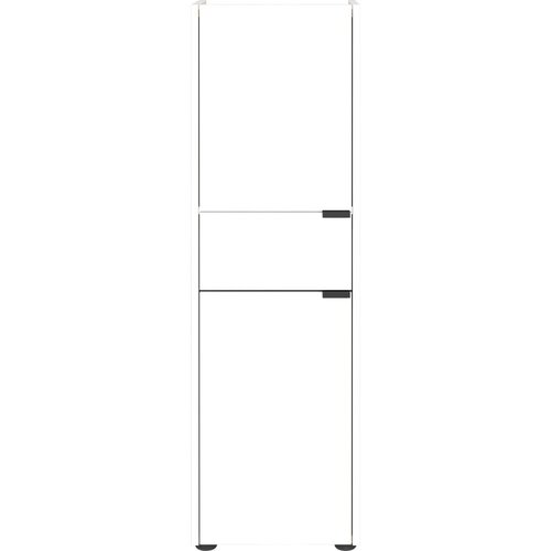 Germania Bijeli visok kupaonski ormarić 34x111 cm Forano – Cijene