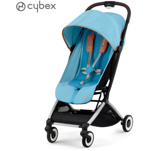 Cybex otroški voziček orfeo™ beach blue (silver frame)