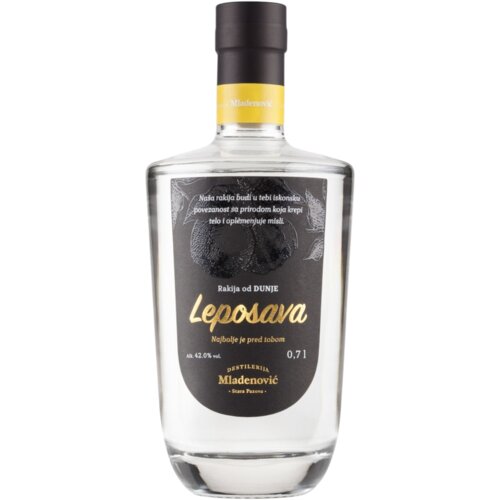 Mladenović Rakija Leposava od dunje 42% vol, 700ml Cene