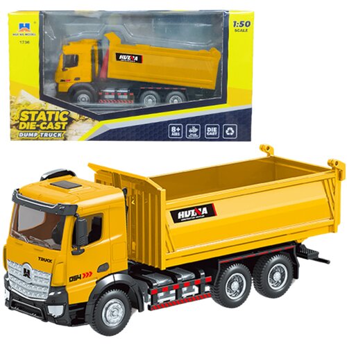 Metal Dump Truck Huina Yellow 1:50 Cijene