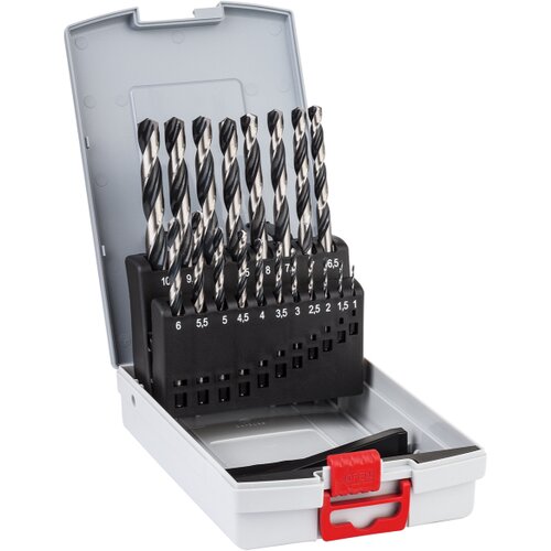 Bosch Pro Box 19 tlg. HSS PointTeQ, 1,0– Cene