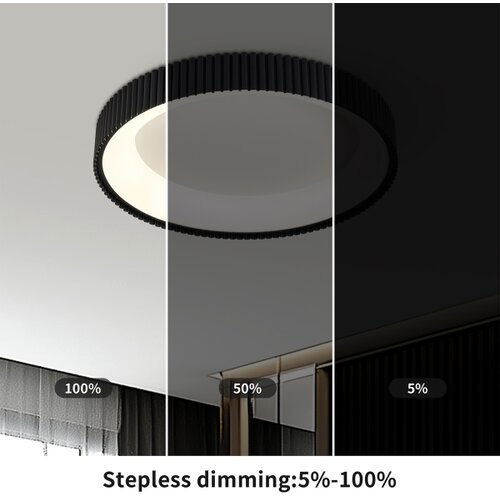  Brilagi - LED prigu&amp;scaron;iva stropno svetlo FALCON MODERN LED/30W/230V 40 cm crno +DO Slike