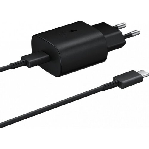 Samsung hišni polnilec EP-TA800XBE super fast charge (type c) in podatkovni kabel EP-DA905BBE (type c - type c) - črn Cene