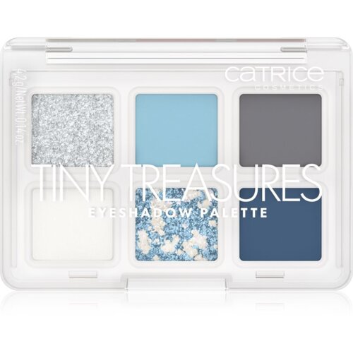 Catrice Tiny Treasures paleta senčil za oči odtenek 040 Icy Whisper 4.2 g Slike