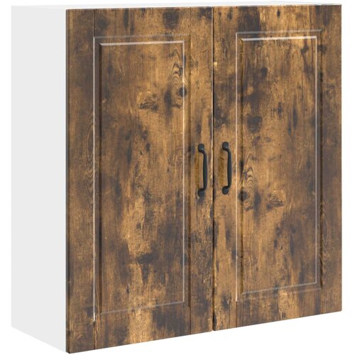  Ormar za Zid Dimljeni hrast 80 x 31 x 80 cm Konstruirano drvo Slike