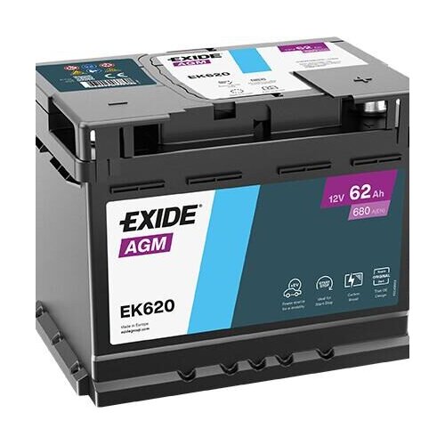 Exide Start-Stop AGM EK620 &ndash; Vrhunska Snaga i Pouzdanost Cijene
