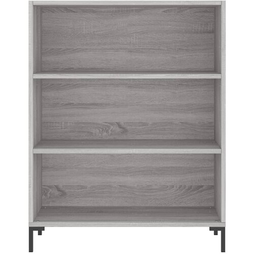  Visoka komoda siva sonome 69,5x34x180 cm od konstruiranog drva Slike