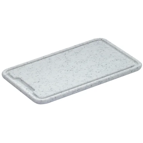 Zassenhaus Carving Board Plastic Light Grey 36x23x1,5cm