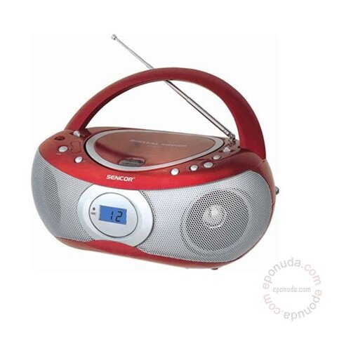 Sencor SPT 221 Red radio CD Slike