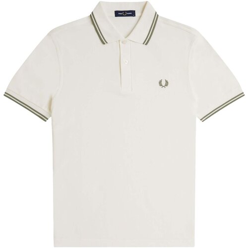 Fred Perry Polo majice dolgi rokavi Fp Twin Tipped Shirt Bež Slike