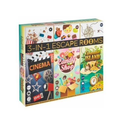 Drustvena igra 3-in-1 escape rooms 300078 ( 35/10761 ) Slike