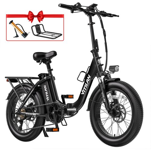Vitilan Zložljivo električno kolo U3 - 750W 48V 13AH - Step Through - črna, (21960194) Cene