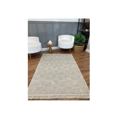 Conceptum Hypnose tepih (200x290) dizayn kare grey Cene