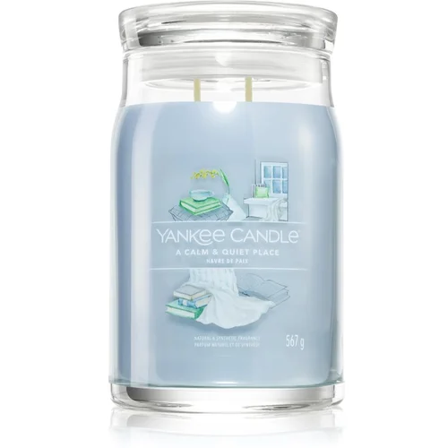 Yankee Candle A Calm & Quiet Place mirisna svijeća Signature 567 g